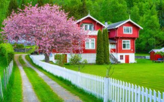 Norway Village House Jigsaw Puzzle