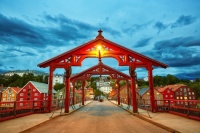 Old Town Bridge, Trondheim, Norway Jigsaw Puzzle