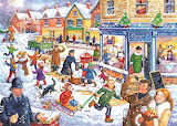 Desenhos de Out in the Snow Jigsaw Puzzle para colorir