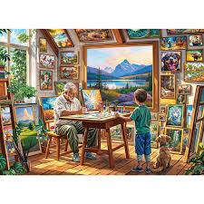 Painting Studio Jigsaw Puzzle