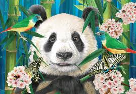Panda Paradise Jigsaw Puzzle