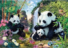 Panda Valley Jigsaw Puzzle