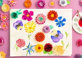 Paper Flower Art Jigsaw Puzzle