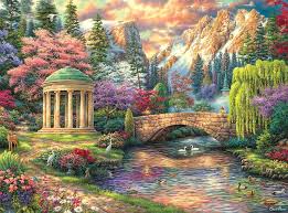 Peace of The Garden – Chuck Pinson Puzzles Jigsaw