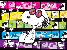 Desenhos de Peanuts Joe Cool Jigsaw Puzzle para colorir