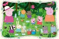 Desenhos de Peppa Pig Jigsaw Puzzle 2 para colorir