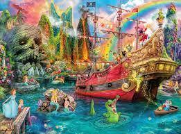 Peter Pan Mermaid Lagoon Jigsaw Puzzle