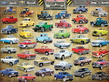 Pick-up Truck Evolution Jigsaw Puzzle