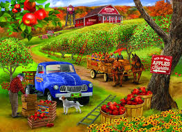 Desenhos de Pick Ur Own Apples Jigsaw Puzzle para colorir