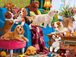 Playful Puppies Jigsaw Puzzle