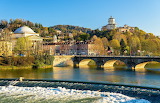 Po river at Turin