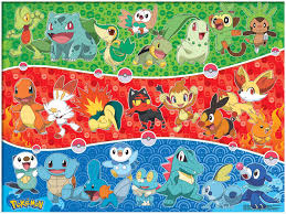Desenhos de Pokemon Foil Collage Jigsaw Puzzle para colorir