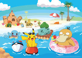 Pokemon Island Time Jigsaw Puzzle