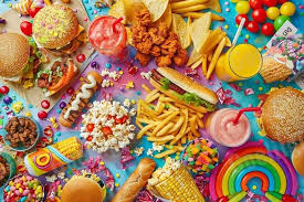 Desenhos de Popcorn Burger Jigsaw Puzzle para colorir