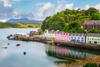 Portree Harbor, Scotland, United Kingdom Jigsaw Puzzle