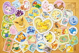 Postage Stamp Pokemon Jigsaw Puzzle