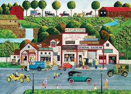 The Old Filling Station Jigsaw Puzzle