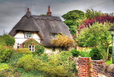 Pretty Thatched Cottage Jigsaw Puzzle