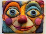 Desenhos de Punchinello – needle felt Jigsaw Puzzle para colorir