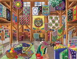 Quilted With Love Jigsaw Puzzle