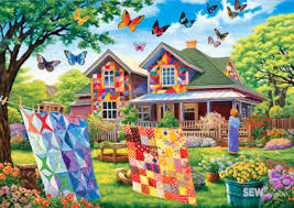Quilter’s House Jigsaw Puzzle