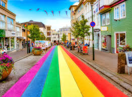 Rainbow Street Jigsaw Puzzle