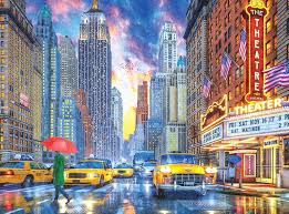 Rainy Manhattan Jigsaw Puzzle