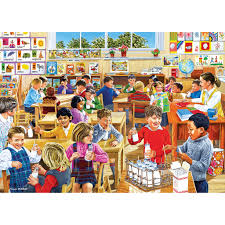 Relax Time in Classroom Jigsaw Puzzle