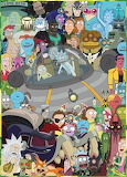 Rick and Morty Cast Jigsaw Puzzle