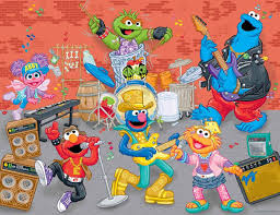Sesame Street – Rock Stars Jigsaw Puzzle