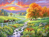 September Pasture Jigsaw Puzzle