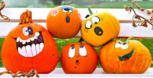 Silly Fall Pumpkins Jigsaw Puzzle