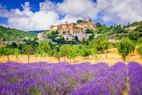 Simiane-la-Rotonde, France Jigsaw Puzzle