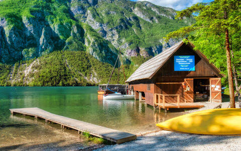 Slovenia Boathouse Jigsaw Puzzle