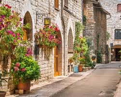 Small Street in Perugia, Italia Jigsaw Puzzle