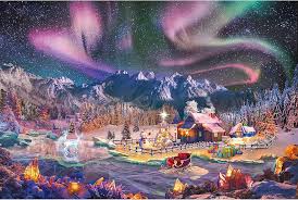 Snowy Christmas Wonderland Jigsaw Puzzle
