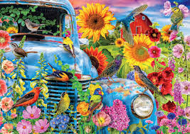 Songbirds on the Farm Jigsaw Puzzle