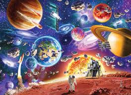 Space Travels Jigsaw Puzzle