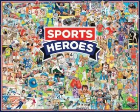 Desenhos de Sports Heroes Jigsaw Puzzle para colorir