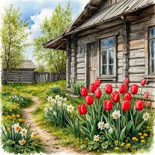 Spring at the Cabin Jigsaw Puzzle