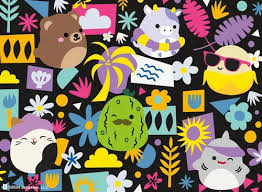 Squishmallows – Color Pop Jigsaw Puzzle