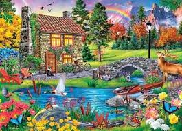 Stoney Brook Retreat Jigsaw Puzzle