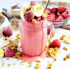 Strawberry Banana Smoothie Jigsaw Puzzle