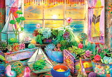Succulents Welcomes the Dawn Jigsaw Puzzle
