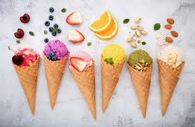 Summer Ice Cream Flavours Jigsaw Puzzle