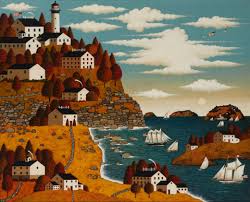 Sunday Sailors – Charles Wysocki Puzzles Jigsaw