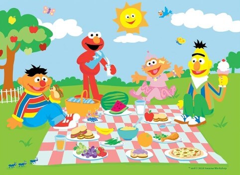 Sunny Day Sesame Jigsaw Puzzle