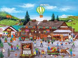 Sunny Farm Jigsaw Puzzle