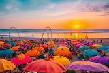 Sunset on the Beach, Bali Jigsaw Puzzle