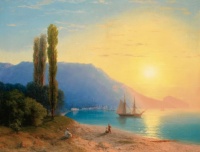 Sunset Over Yalta Jigsaw Puzzle